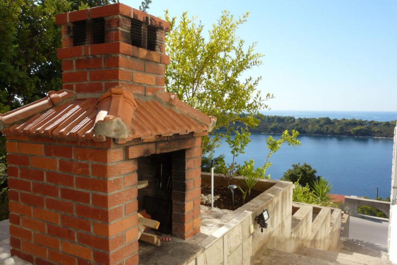 A1 - Apt Near Beach With Terrace And The Sea View Blato  Exterior foto